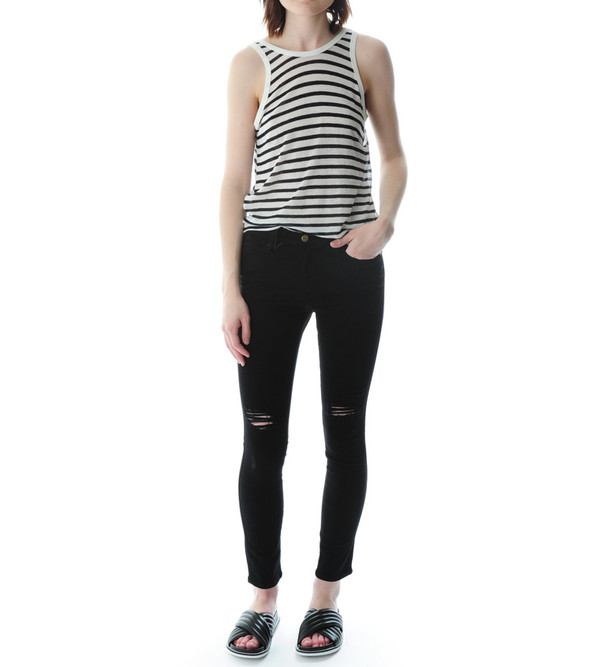 FRAME Denim Le High Skinny - Film Noir FRAME Denim Le High Skinny - Film Noir