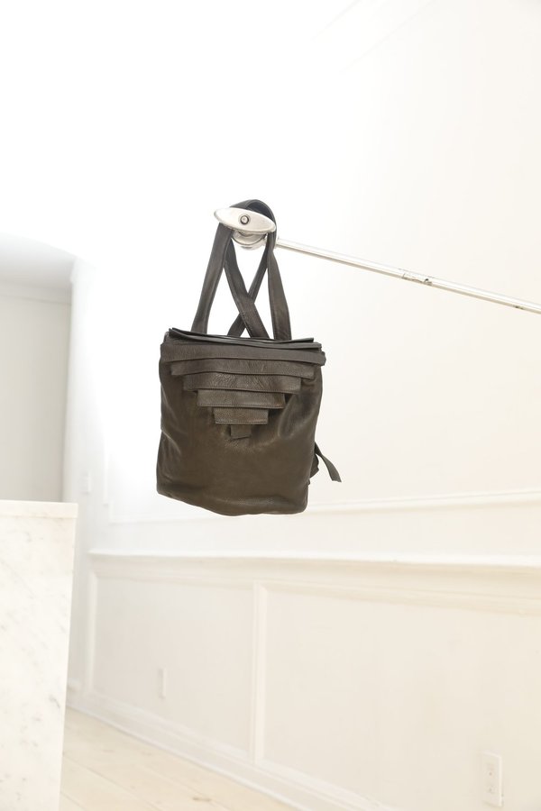 Collina Strada Novella Medium Bag Black Leather Collina Strada Novella Medium Bag Black Leather