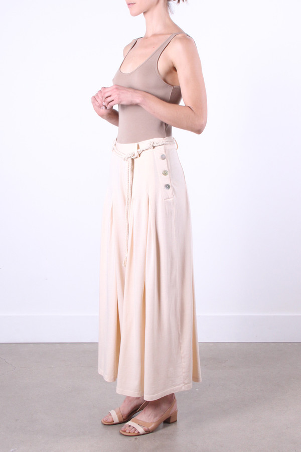 Calder Blake Camilla Pleated Jersey Pant Calder Blake Camilla Pleated Jersey Pant
