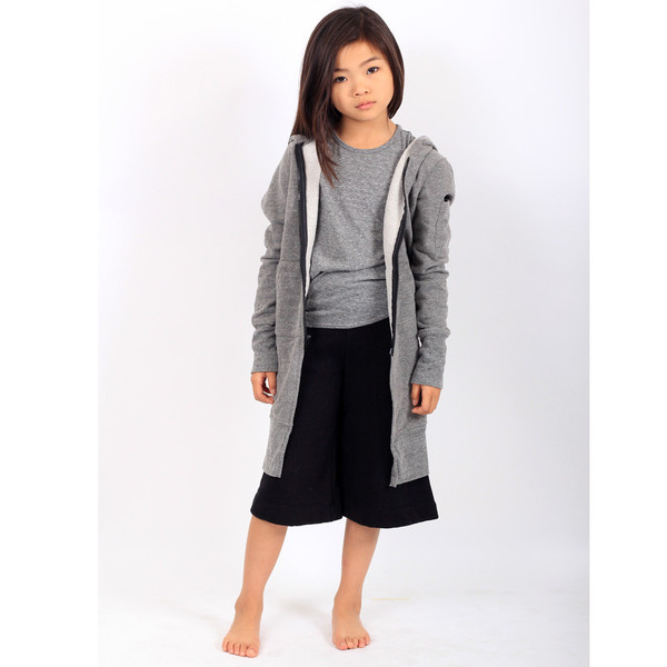 Brooklyn Long Hoodie - H. Grey Brooklyn Long Hoodie - H. Grey