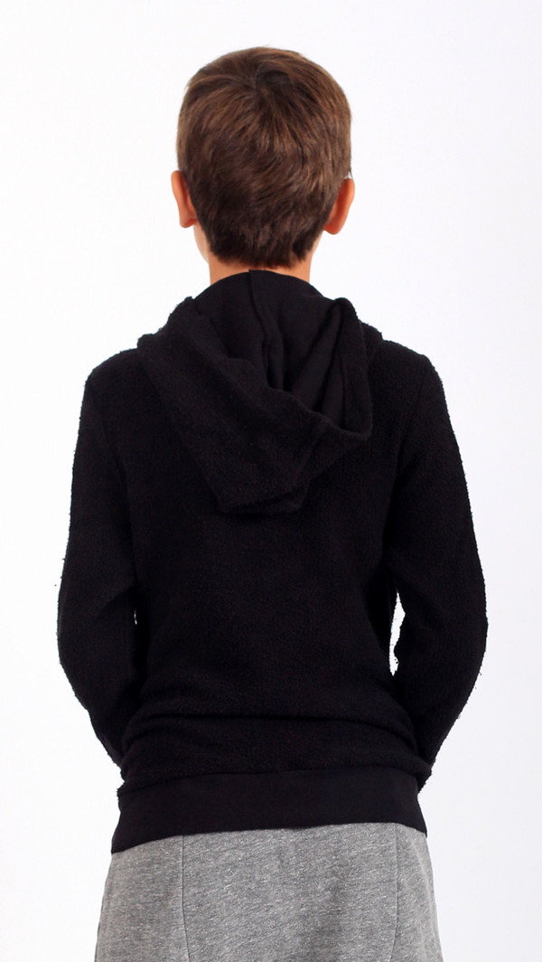 Puffy Pullover Hoodie - Black Puffy Pullover Hoodie - Black