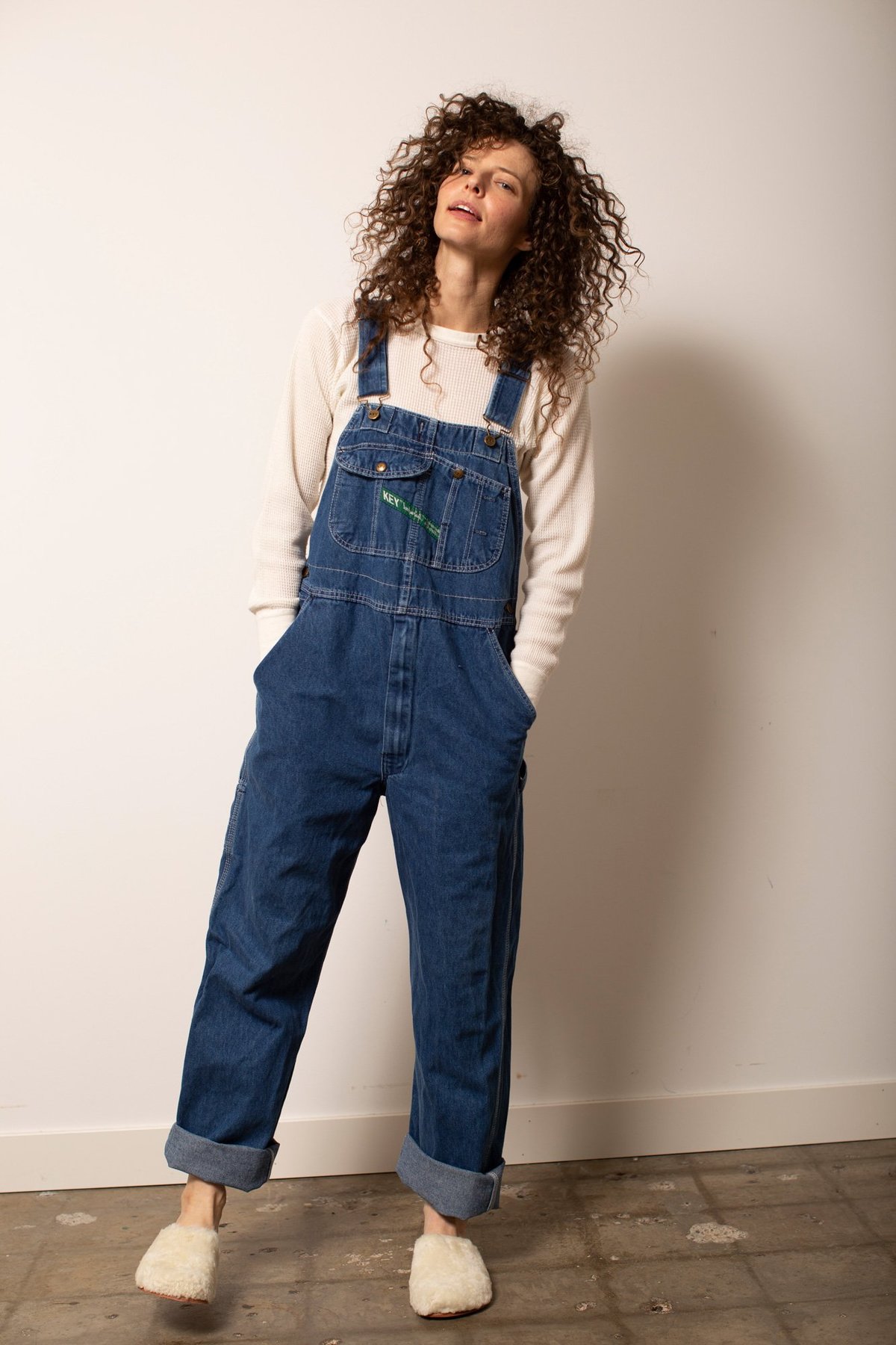 Vintage Key Denim Overalls Garmentory