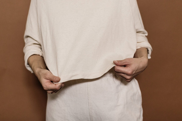 Open Air Museum wide mock neck - cream Open Air Museum wide mock neck - cream