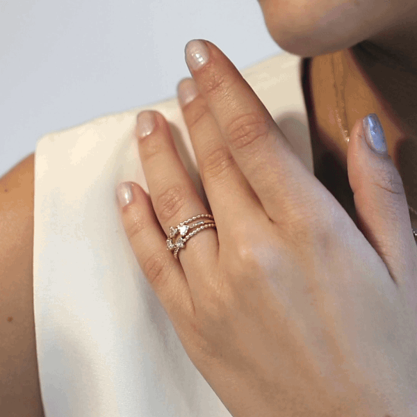 Shahla Karimi 14K Gold Birthstone Ring No. 1 Shahla Karimi 14K Gold Birthstone Ring No. 1