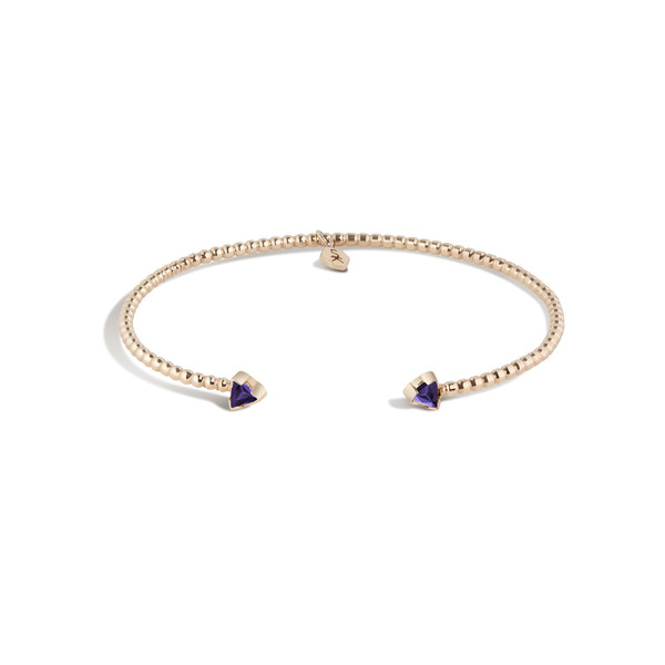 Shahla Karimi 14K Gold Birthstone Cuff No. 2 Shahla Karimi 14K Gold Birthstone Cuff No. 2
