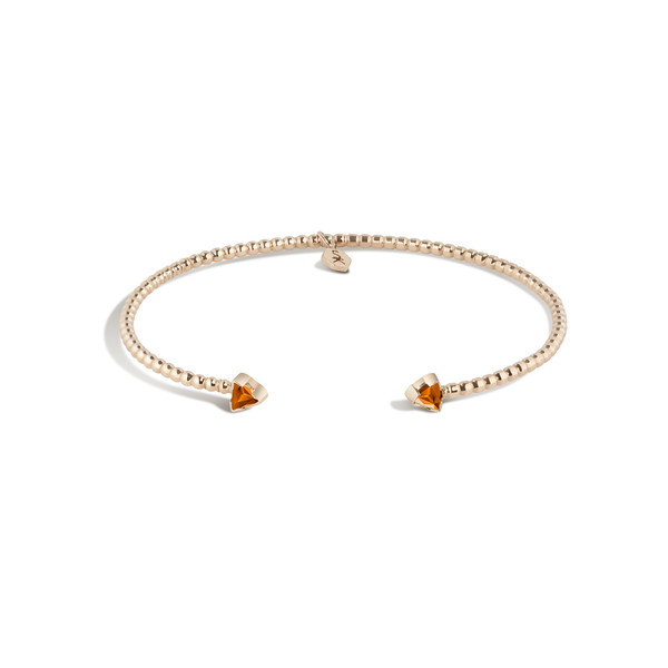 Shahla Karimi 14K Gold Birthstone Cuff No. 2 Shahla Karimi 14K Gold Birthstone Cuff No. 2