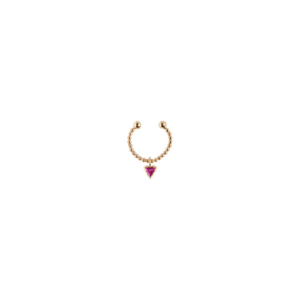 Shahla Karimi 14K Gold Birthstone Septum Cuff Shahla Karimi 14K Gold Birthstone Septum Cuff