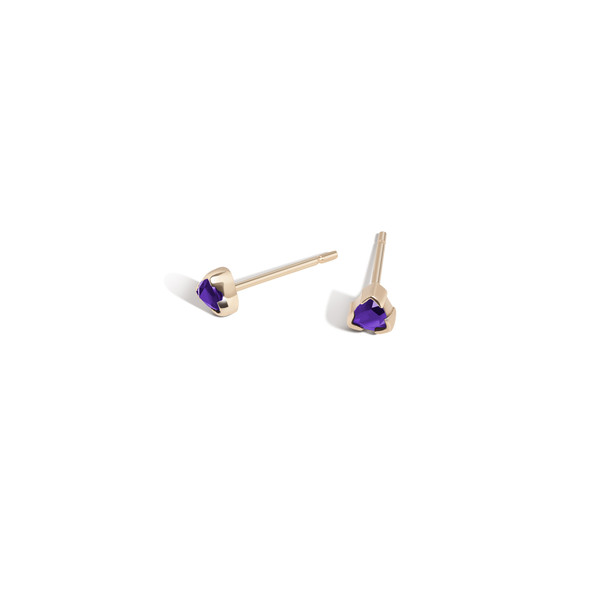 Shahla Karimi 14K Gold Birthstone Stud Shahla Karimi 14K Gold Birthstone Stud