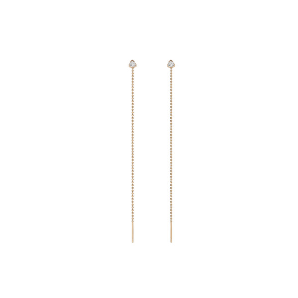 Shahla Karimi 14K Gold Birthstone Threader Shahla Karimi 14K Gold Birthstone Threader