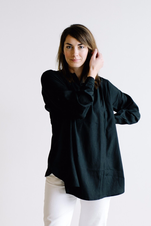 Wray Painter Tunic - Black Wray Painter Tunic - Black