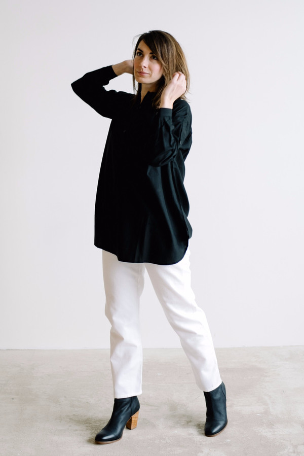 Wray Painter Tunic - Black Wray Painter Tunic - Black