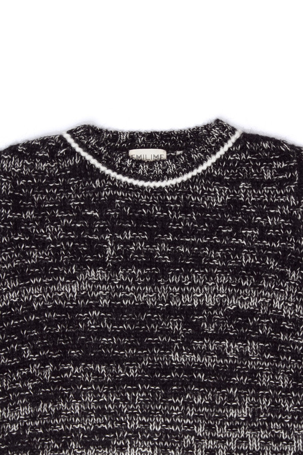 EMILIME Quin Sweater Black Mix EMILIME Quin Sweater Black Mix