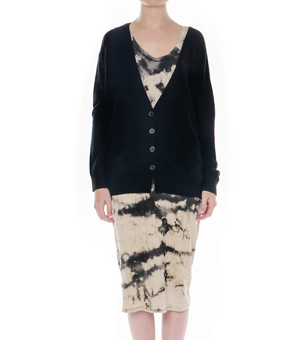 Raquel Allegra Shredded Back Cardigan Raquel Allegra Shredded Back Cardigan