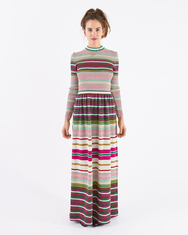 Rider Vintage Italiam Lurex Maxi Dress Rider Vintage Italiam Lurex Maxi Dress