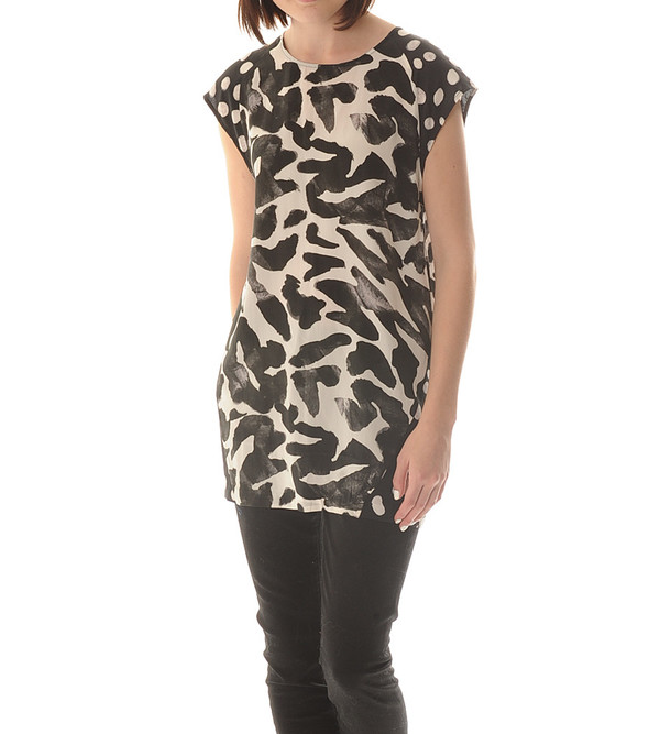 Shakuhachi Silk T-Shirt Dress Shakuhachi Silk T-Shirt Dress