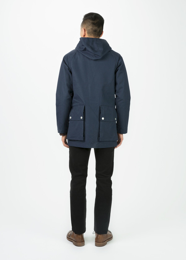 Men's Nigel Cabourn Motorbike Army Coat - Navy Men's Nigel Cabourn Motorbike Army Coat - Navy