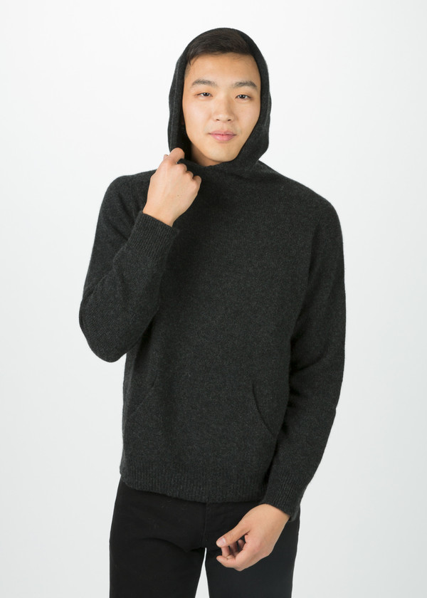Evam Eva Seamless Cashmere Hoodie Evam Eva Seamless Cashmere Hoodie