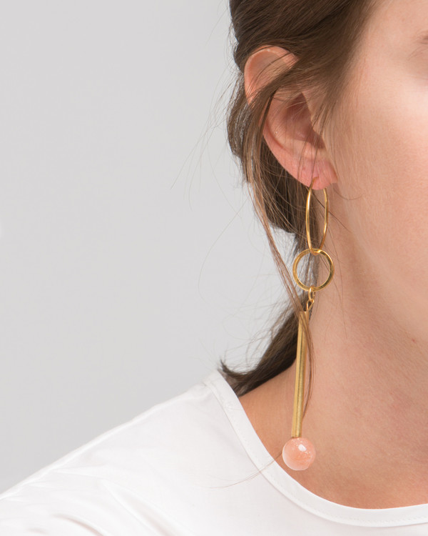 Rue Elensio earring in pink Rue Elensio earring in pink