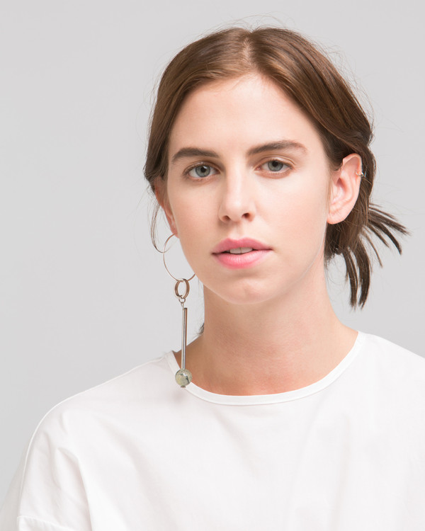 Rue Elensio earring in sage Rue Elensio earring in sage