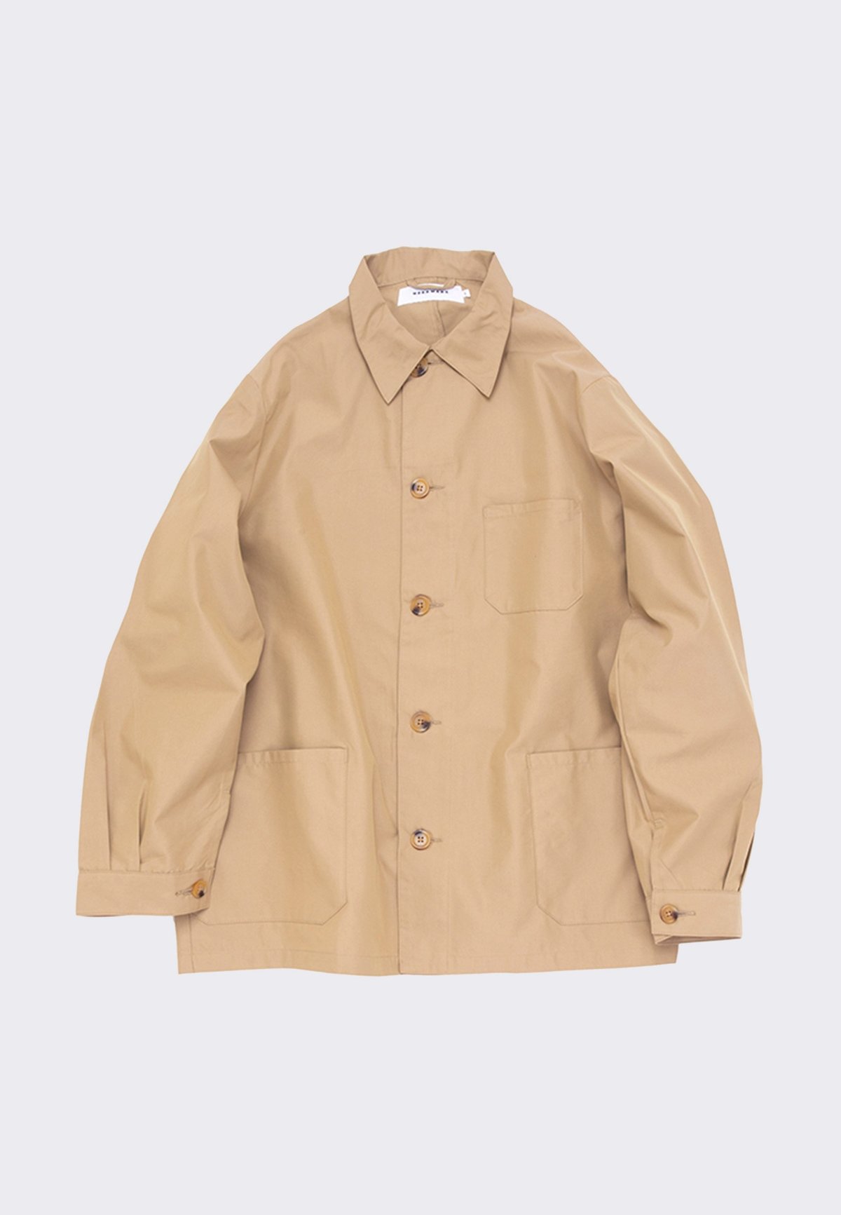 beige worker jacket