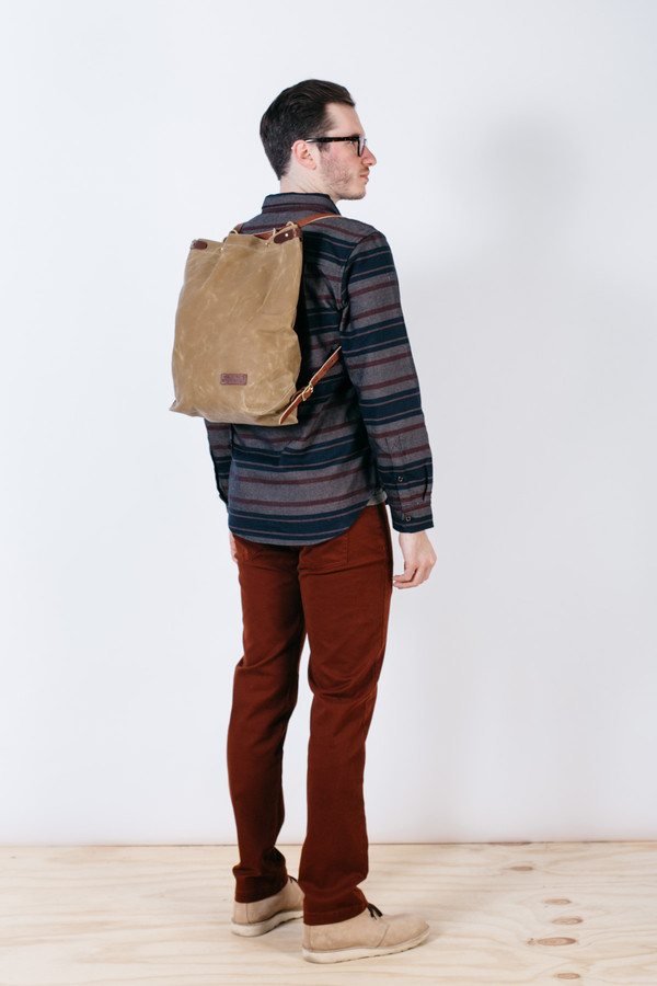 Wood & Faulk Shuttle Pack High Desert Sage Wood & Faulk Shuttle Pack High Desert Sage