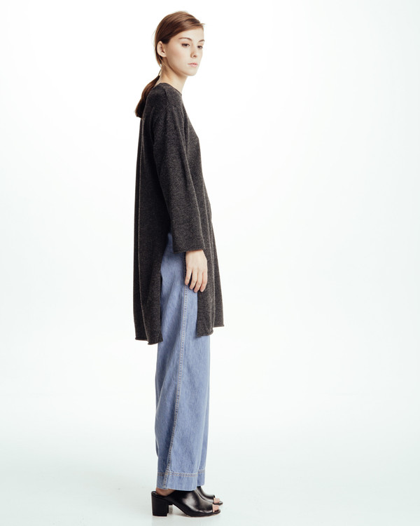Achro Long Sweater With Slits Achro Long Sweater With Slits