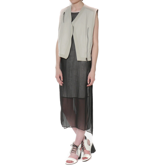 Helmut Lang Vanish Double Layered Dress Helmut Lang Vanish Double Layered Dress
