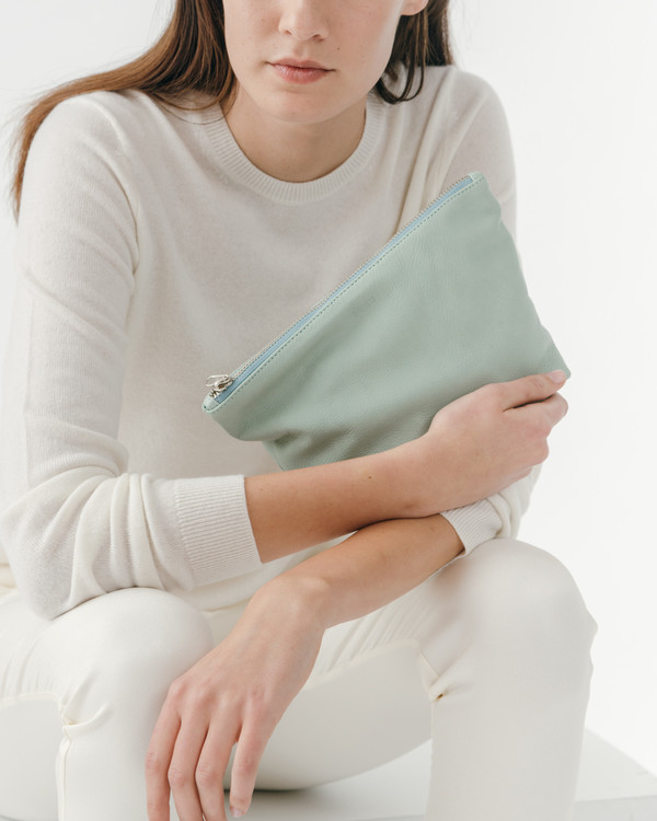 BAGGU Medium Stash Clutch - Sea Glass BAGGU Medium Stash Clutch - Sea Glass