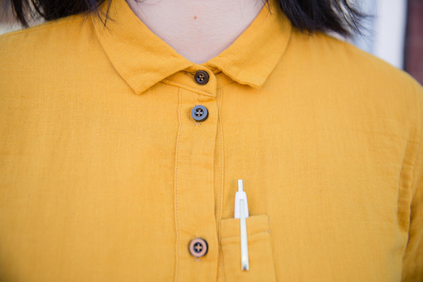 wrk-shp Atelier Shirt in Persimmon wrk-shp Atelier Shirt in Persimmon