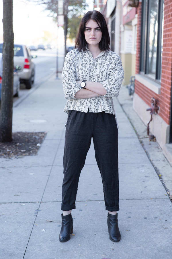 Ilana Kohn Marion Shirt in Clouds Ilana Kohn Marion Shirt in Clouds