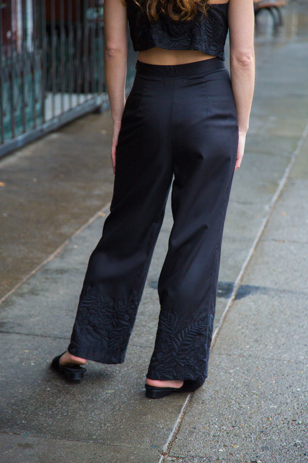 mara hoffman wide leg embroidered pant mara hoffman wide leg embroidered pant