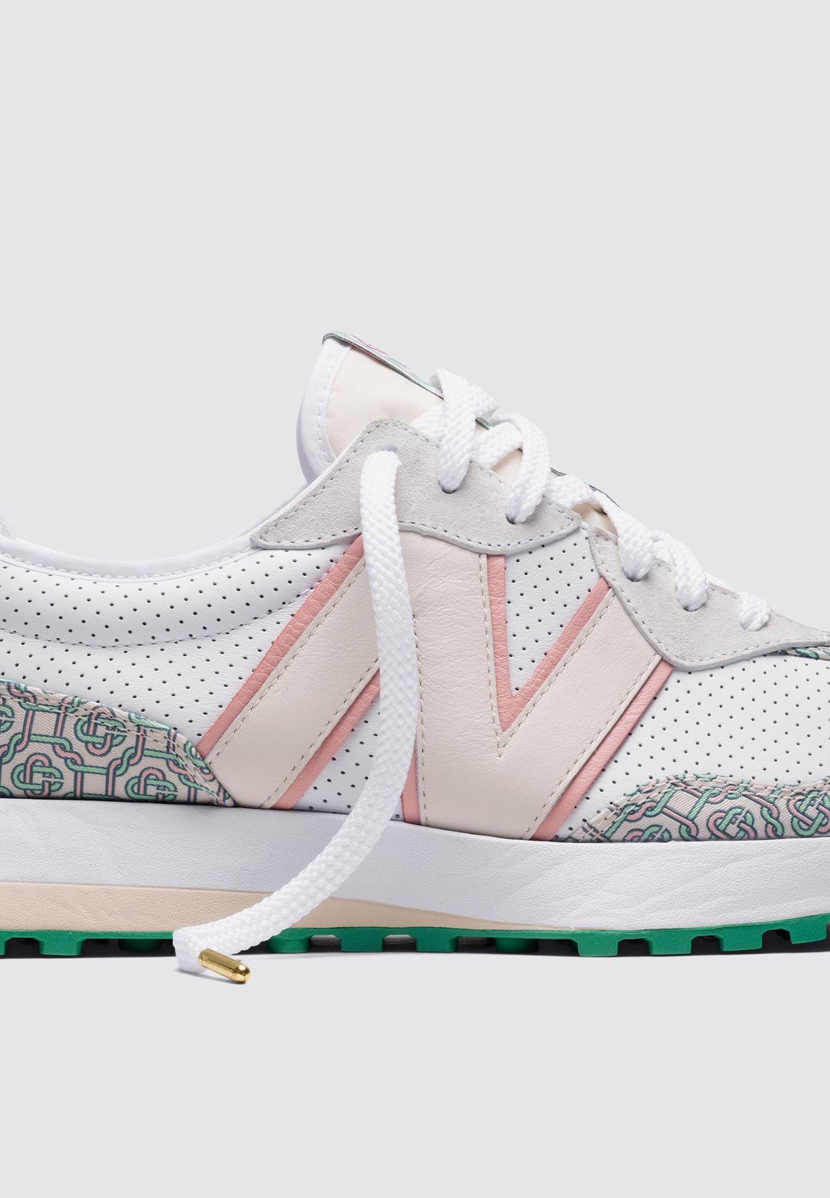 UNISEX New Balance Casablanca MS327CAB sneakers - white/green | Garmentory