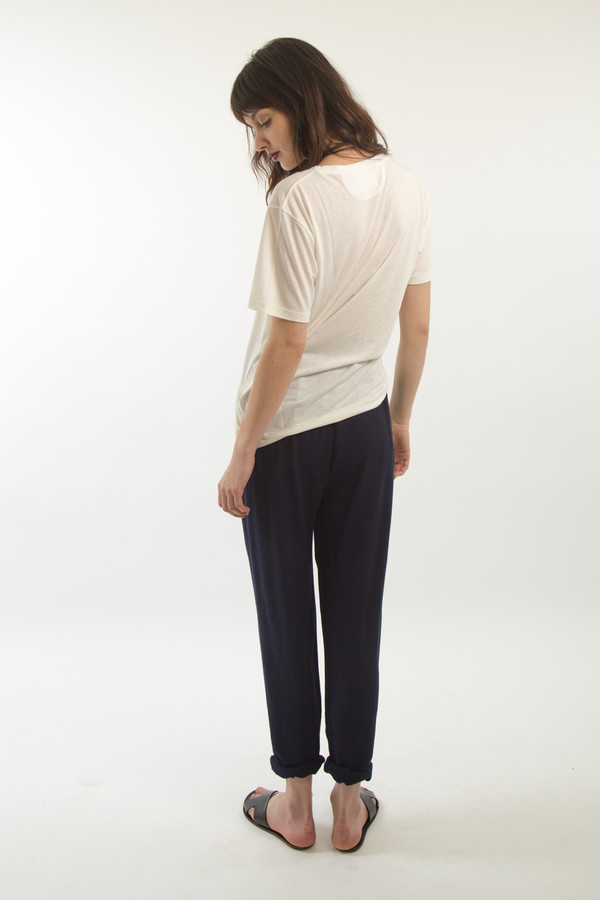 Black Crane Pleats Pant Black Crane Pleats Pant