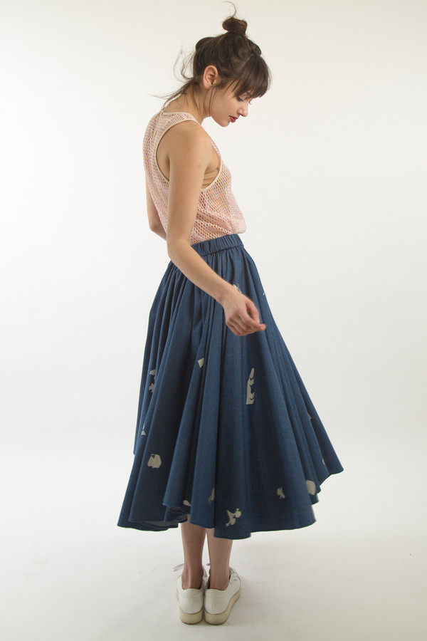 Starstyling Shreddy Long Skirt Starstyling Shreddy Long Skirt