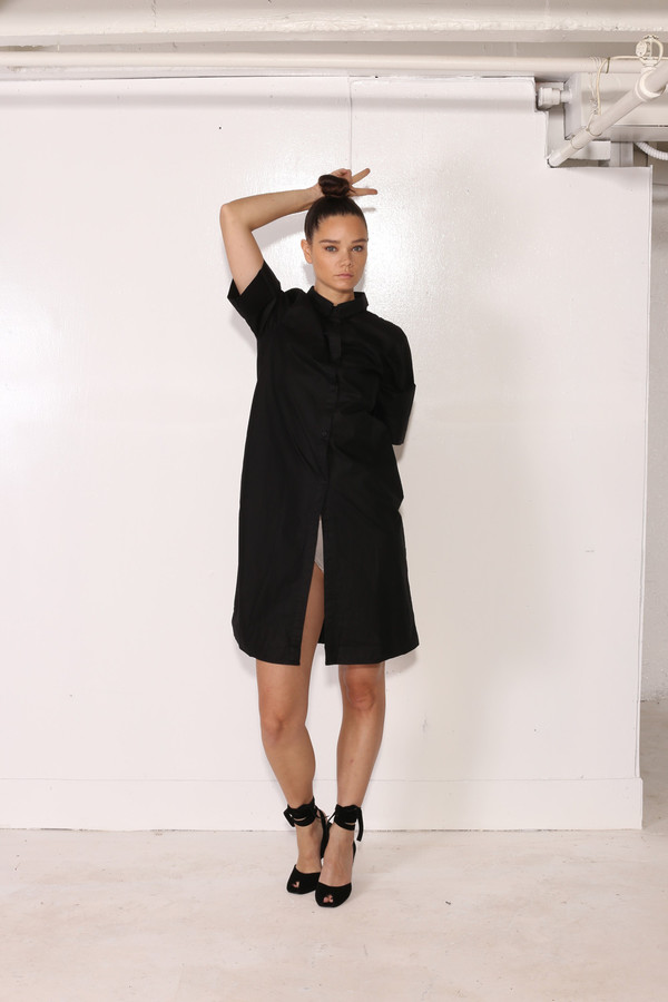 Intentionally Blank COLEUS DRESS Black Intentionally Blank COLEUS DRESS Black