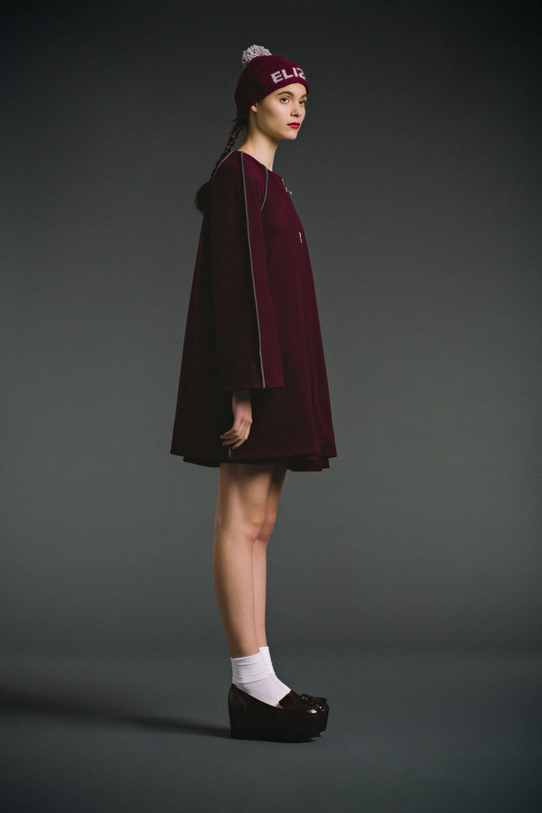 Eliza Faulkner Bibi Coat - Burgundy Eliza Faulkner Bibi Coat - Burgundy