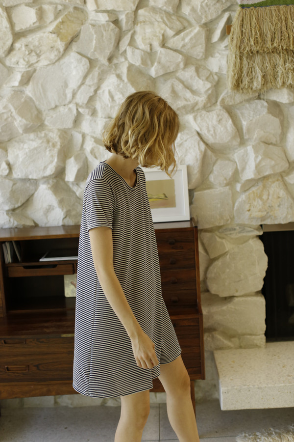 Calder Blake Viv Picasso Stripe Dress Calder Blake Viv Picasso Stripe Dress