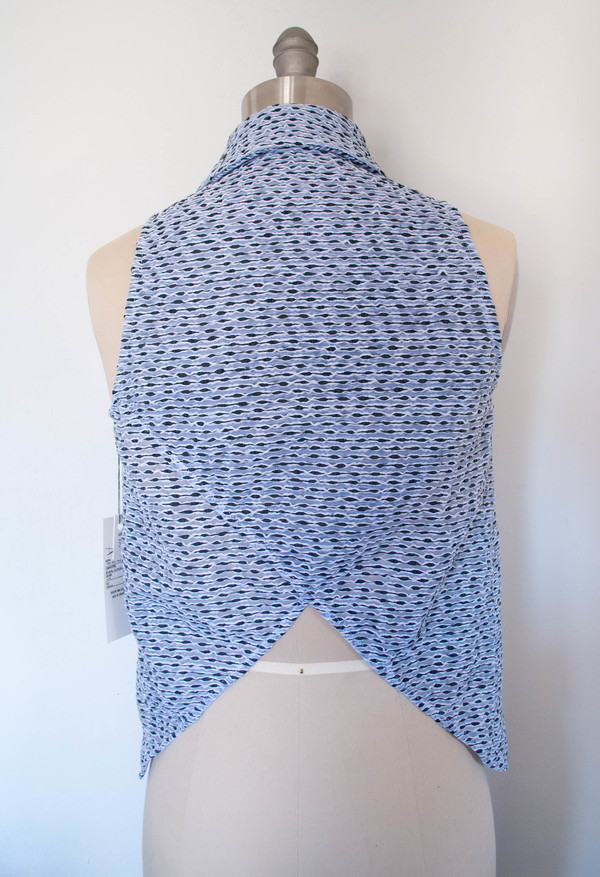 Devlyn van Loon Lilac Patterned Cross Back Tank Devlyn van Loon Lilac Patterned Cross Back Tank