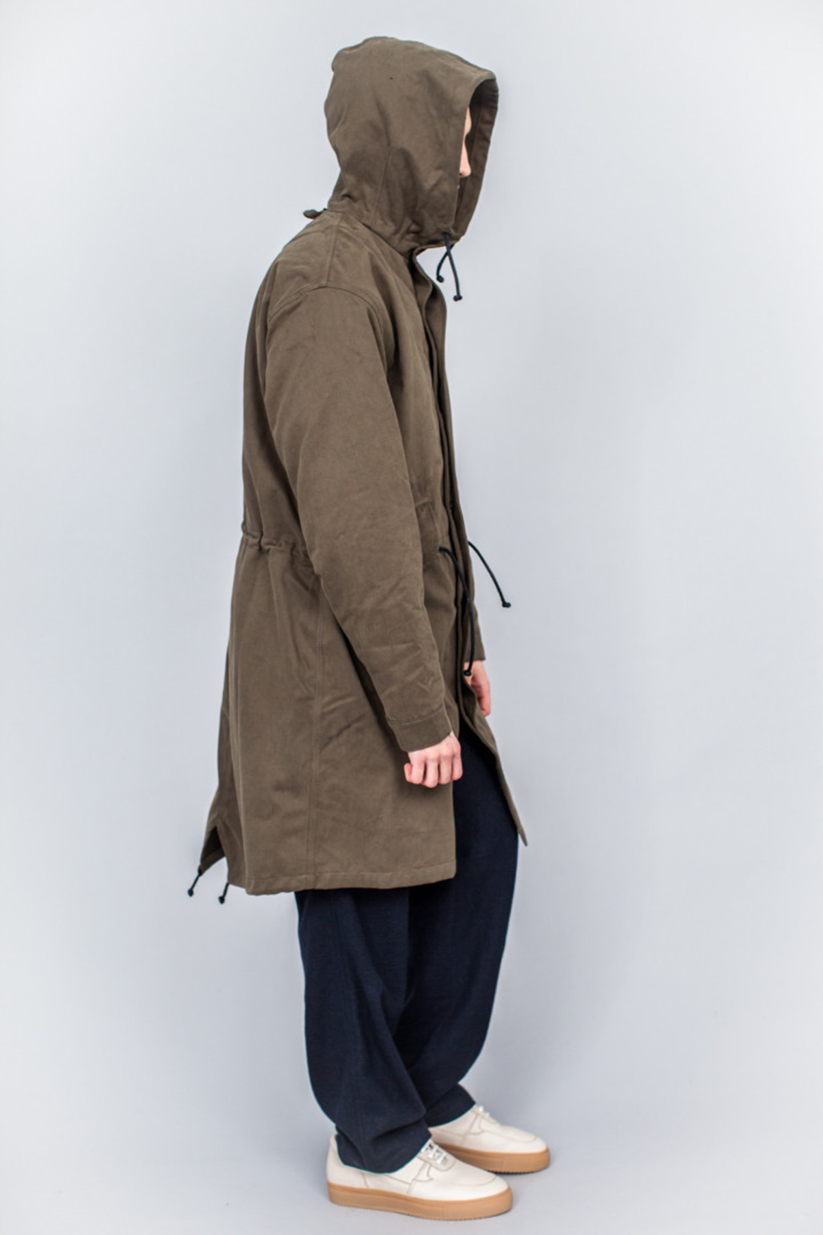 cotton fishtail parka