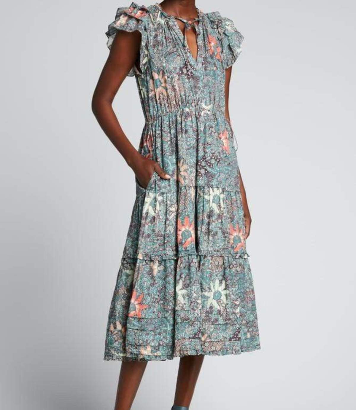 Ulla Johnson Rema Dress - Malachite 