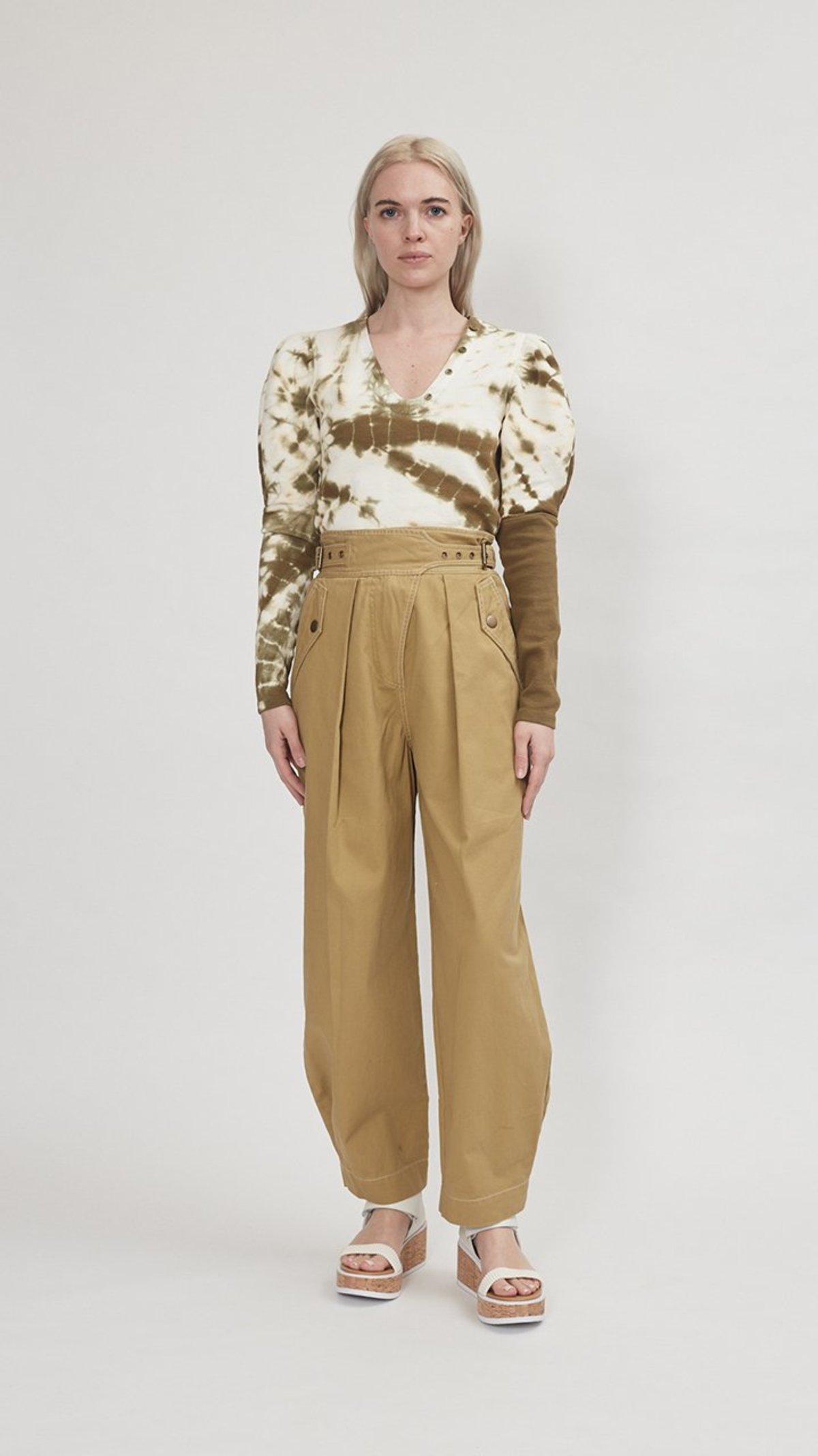 Ulla Johnson Jude Pullover - Olive Tie 
