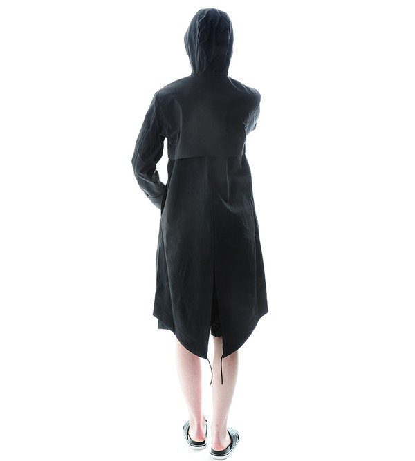 T By Alexander Wang Bonded Nylon Hooded Rain Coat T By Alexander Wang Bonded Nylon Hooded Rain Coat