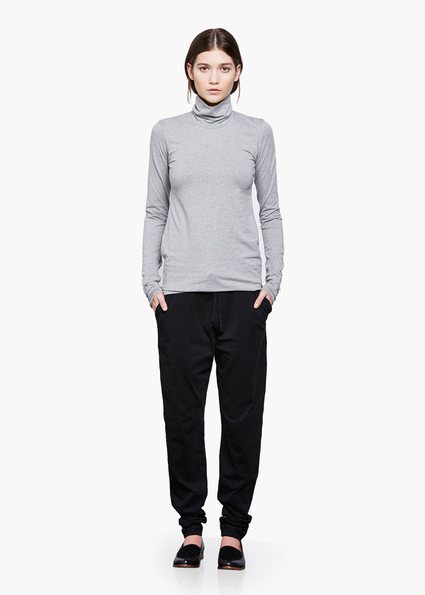 Kowtow Grey Marle Turtle Neck Top Kowtow Grey Marle Turtle Neck Top