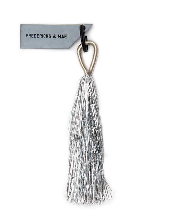 Fredericks & Mae Tinsel Tassel Keychain Fredericks & Mae Tinsel Tassel Keychain