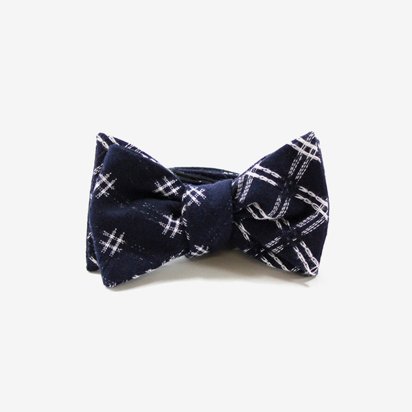 Kiriko - Kasuri Ori Bow Tie Kiriko - Kasuri Ori Bow Tie