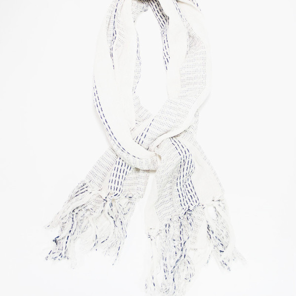 Kiriko Karu-Ori White Scarf Kiriko Karu-Ori White Scarf