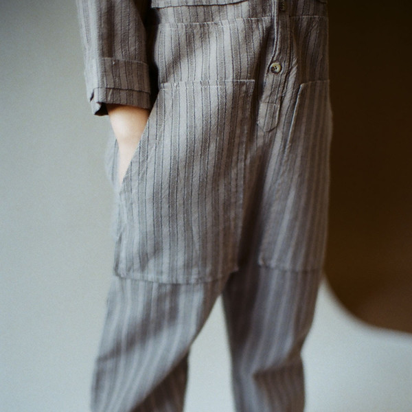 nico nico Saturn Striped Jumpsuit nico nico Saturn Striped Jumpsuit