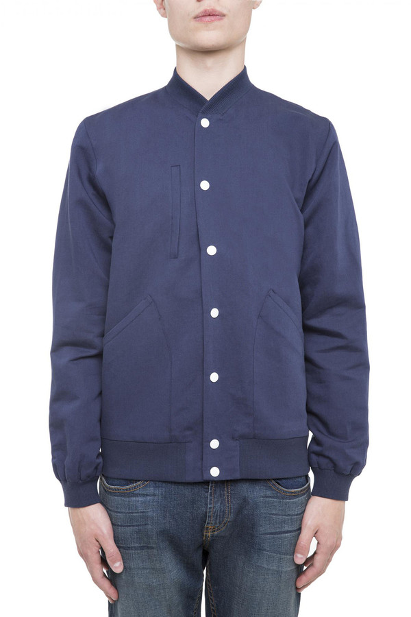 Men's Timo Weiland Linen Bomber Men's Timo Weiland Linen Bomber