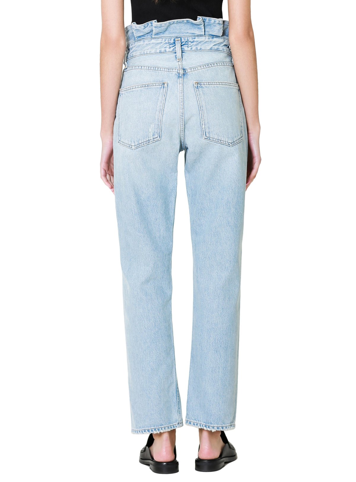 AGOLDE Lettuce Waistband Reworked High 