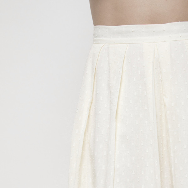 7115 by Szeki OVER-THE-KNEE PLEATED SKIRT 7115 by Szeki OVER-THE-KNEE PLEATED SKIRT